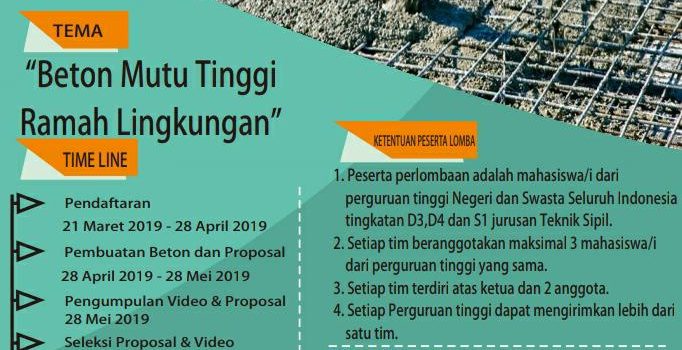 Lomba Inovasi Beton Nasional Civil Project 2019