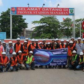 Kunjungan Proyek “Pekerjaan Renovasi dan Pengembangan Stadion Manahan Surakarta”