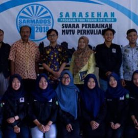 Sarasehan Mahasiswa dan Dosen (SARMADOS) 2018