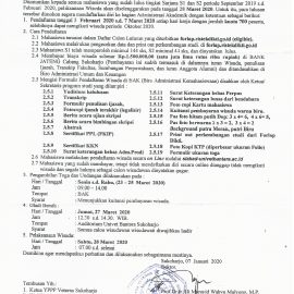 Pelaksanaan Wisuda Sarjana S1 ke 45 dan Pascasarjana S2 ke 15