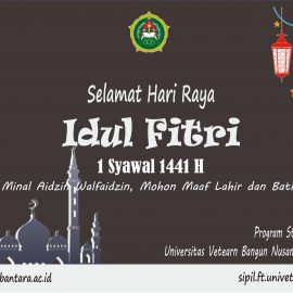 Selamat Hari Raya Idul Fitri 1441 H