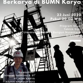 Alumni Webinar Series #1  Berkarya di BUMN Karya