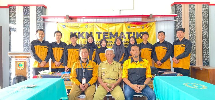 PKM Aplikasi Adaptif RAB Jalan Hijau di Desa Purwosari, Menuju Desa Mandiri Berkelanjutan