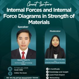 GUEST LECTURE “Internal Forces and Internal Force Diagram in Strength of Materials”